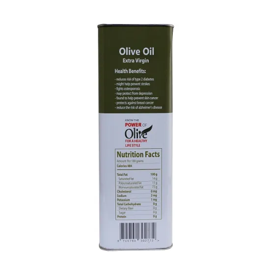 Picture of Vitacare Extra Virgin Olive Oil 5L Can