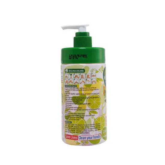 Picture of VITACARE LIQUID HAND WASH  LEMON (Liquid Soap) 250ml BOTTLE