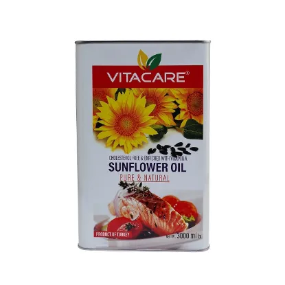 Picture of Vitacare Sunflower Oil 3 Ltr Tin
