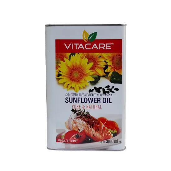 Picture of Vitacare Sunflower Oil 3 Ltr Tin