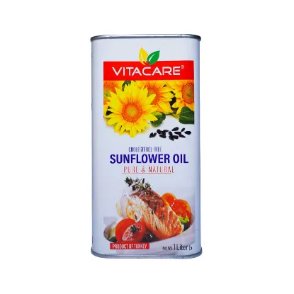 Picture of Vitacare Sunflower Oil 1 Ltr Tin
