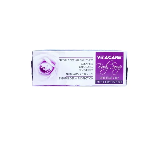 Picture of VITACARE FACE & BODY SOAP WHITE PLUS 100GM