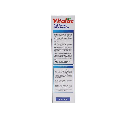 Picture of Vitalac Full Cream Milk Powder Box 400gm