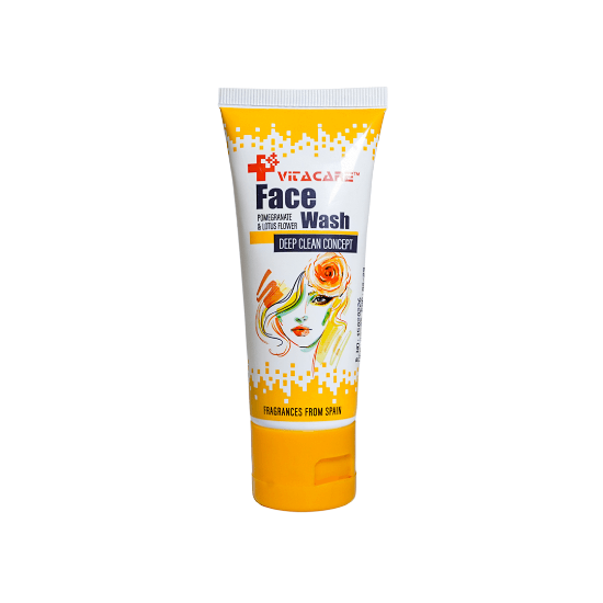Picture of Vitacare Face Wash Pomegranate and Lotus flower 75ml