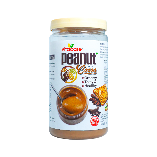 Picture of Vitacare Peanut Spread With Cocoa Pet Jar 500g